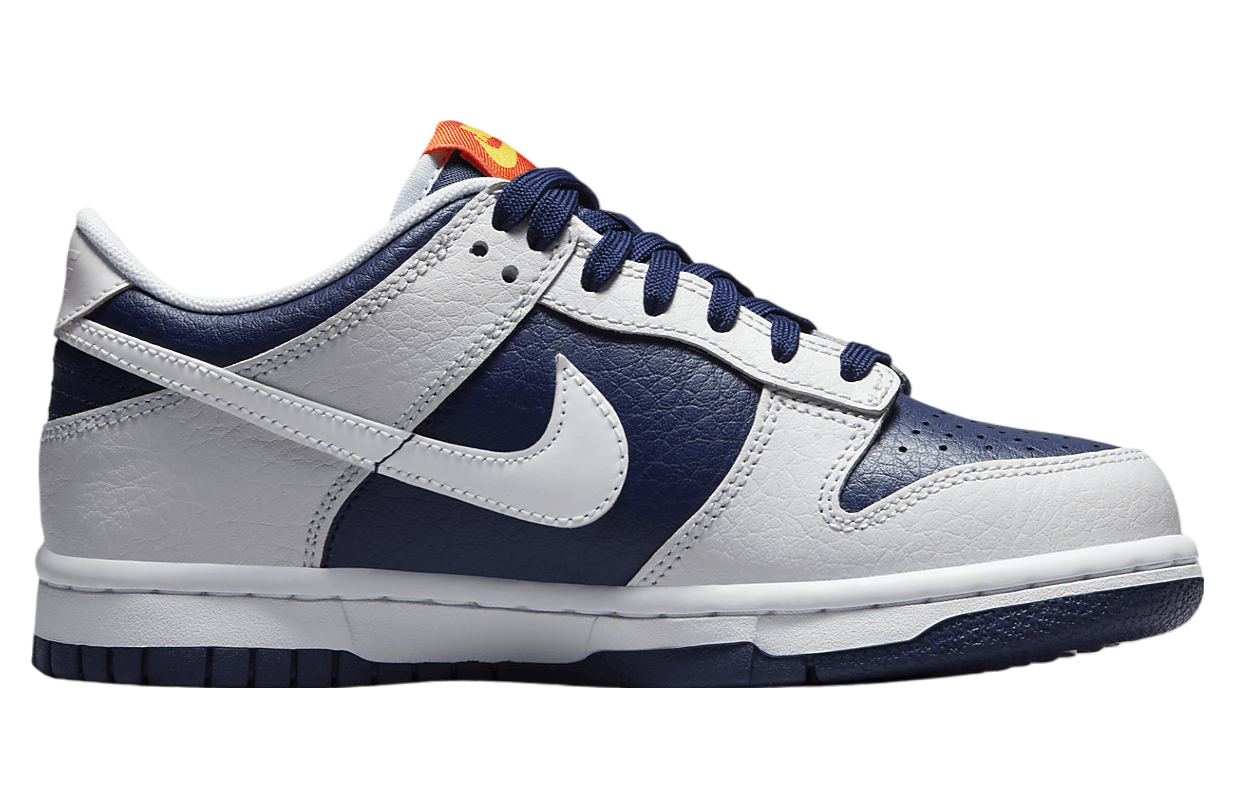 Nike Dunk Low GS UV Reactive Photon Dust Midnight Navy