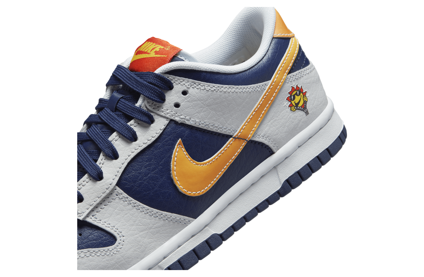 Nike Dunk Low GS UV Reactive Photon Dust Midnight Navy