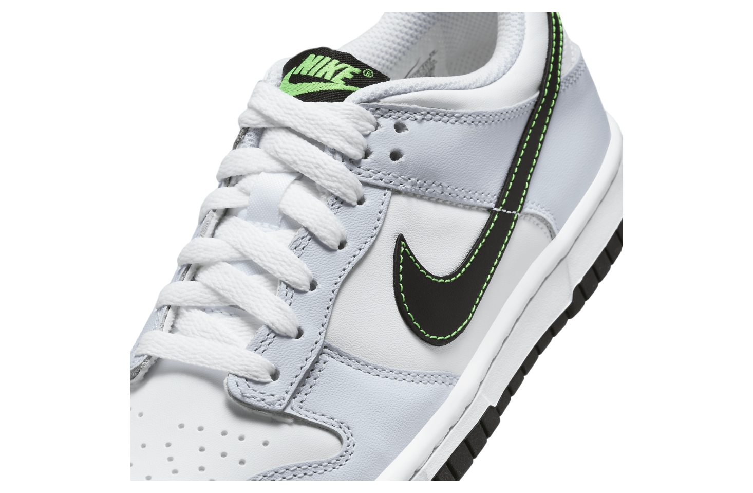 Nike Dunk Low GS White / Green Strike