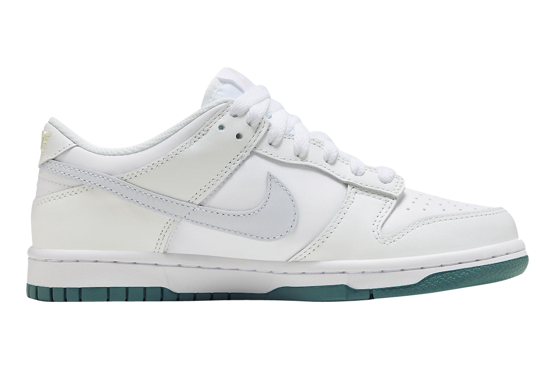 Nike Dunk Low GS White Grey Teal FD9911-101
