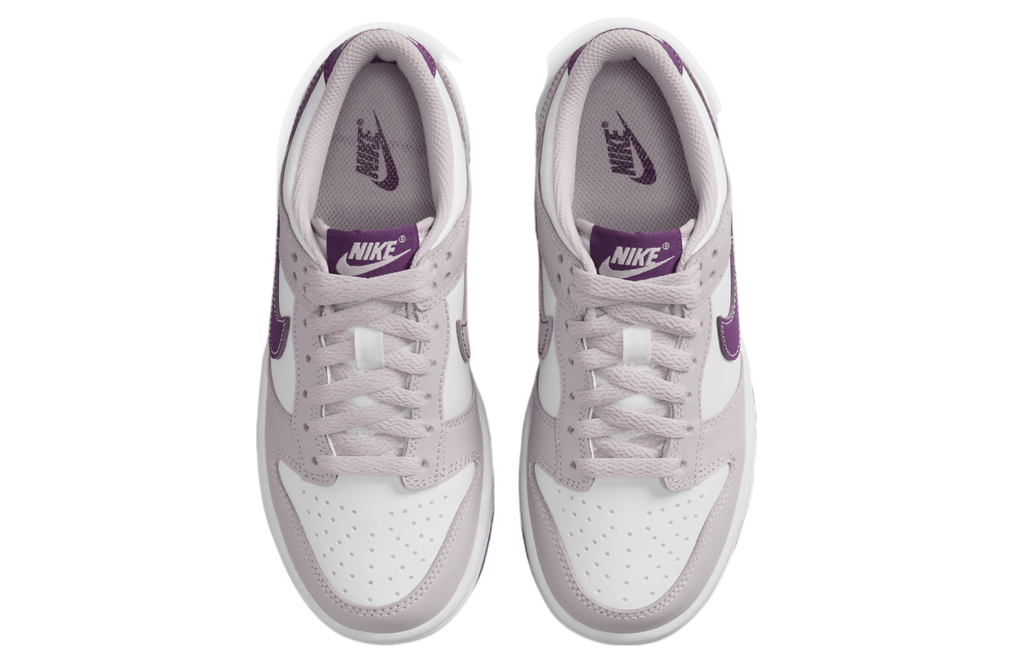 Nike Dunk Low GS White / Platinum Violet