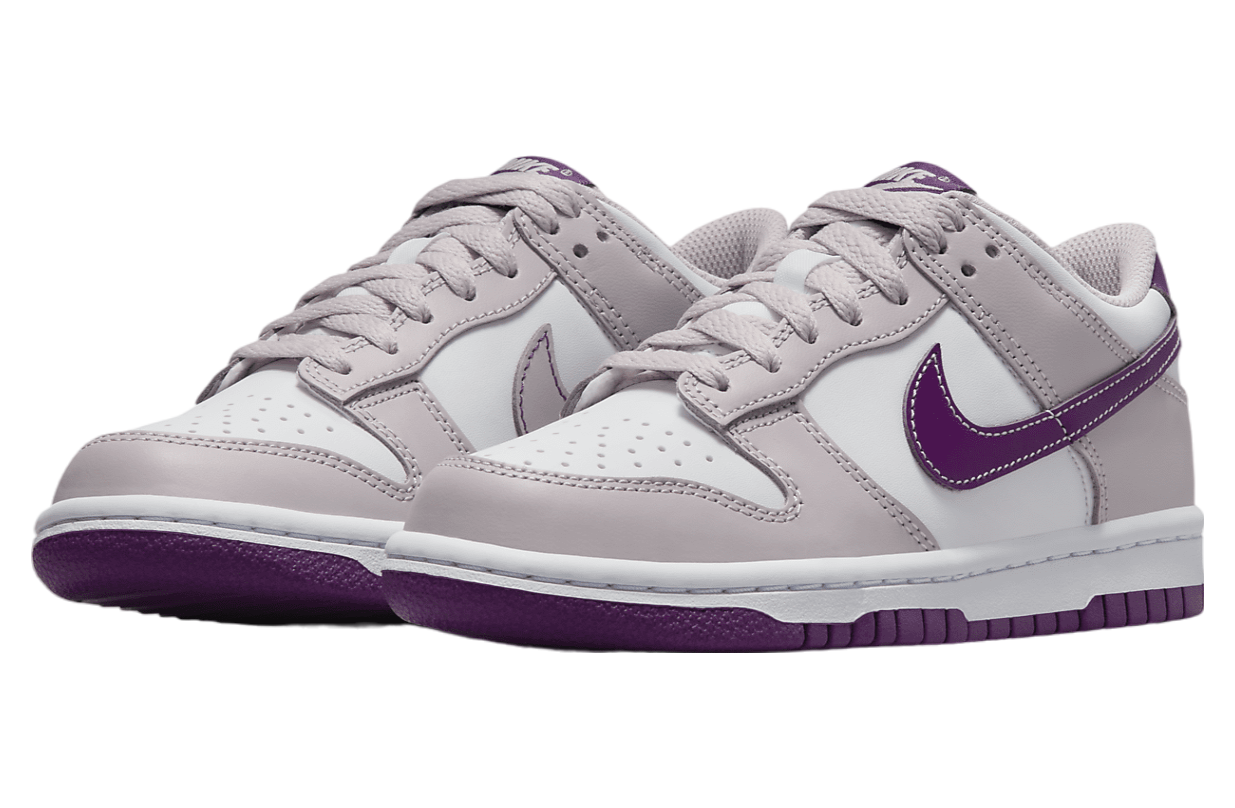 Nike Dunk Low GS White / Platinum Violet