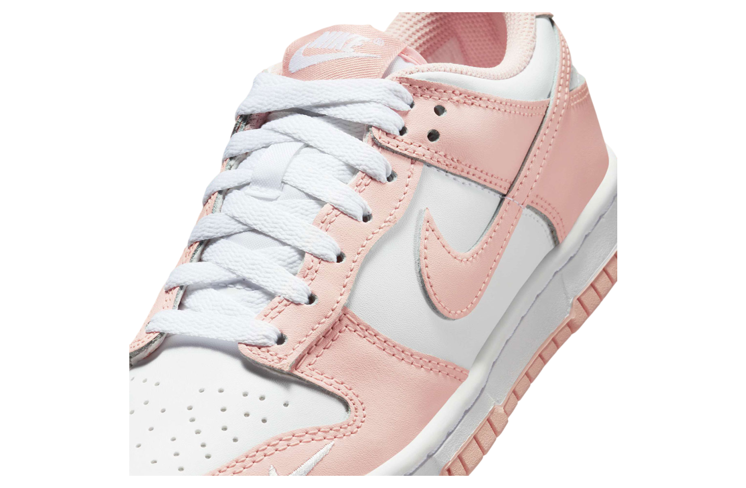 Nike Dunk Low Gs White / Washed Coral