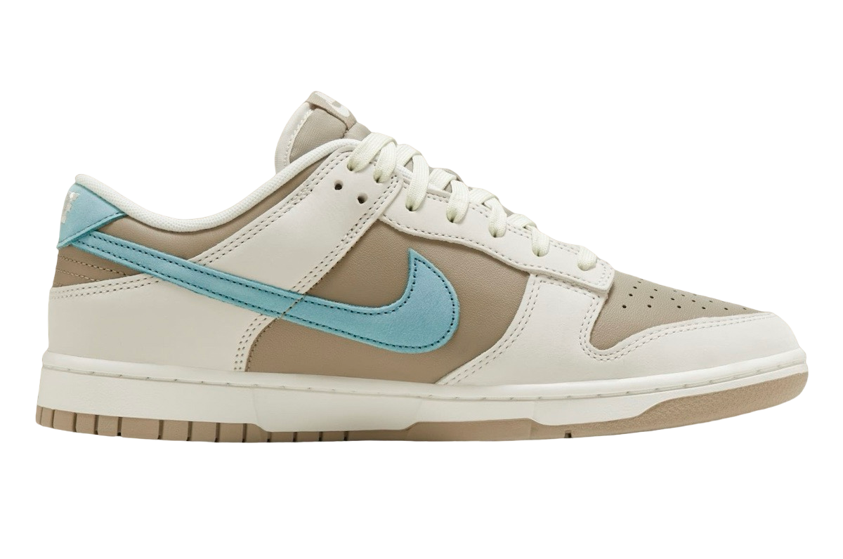 Nike Dunk Low Khaki / Denim Turquoise