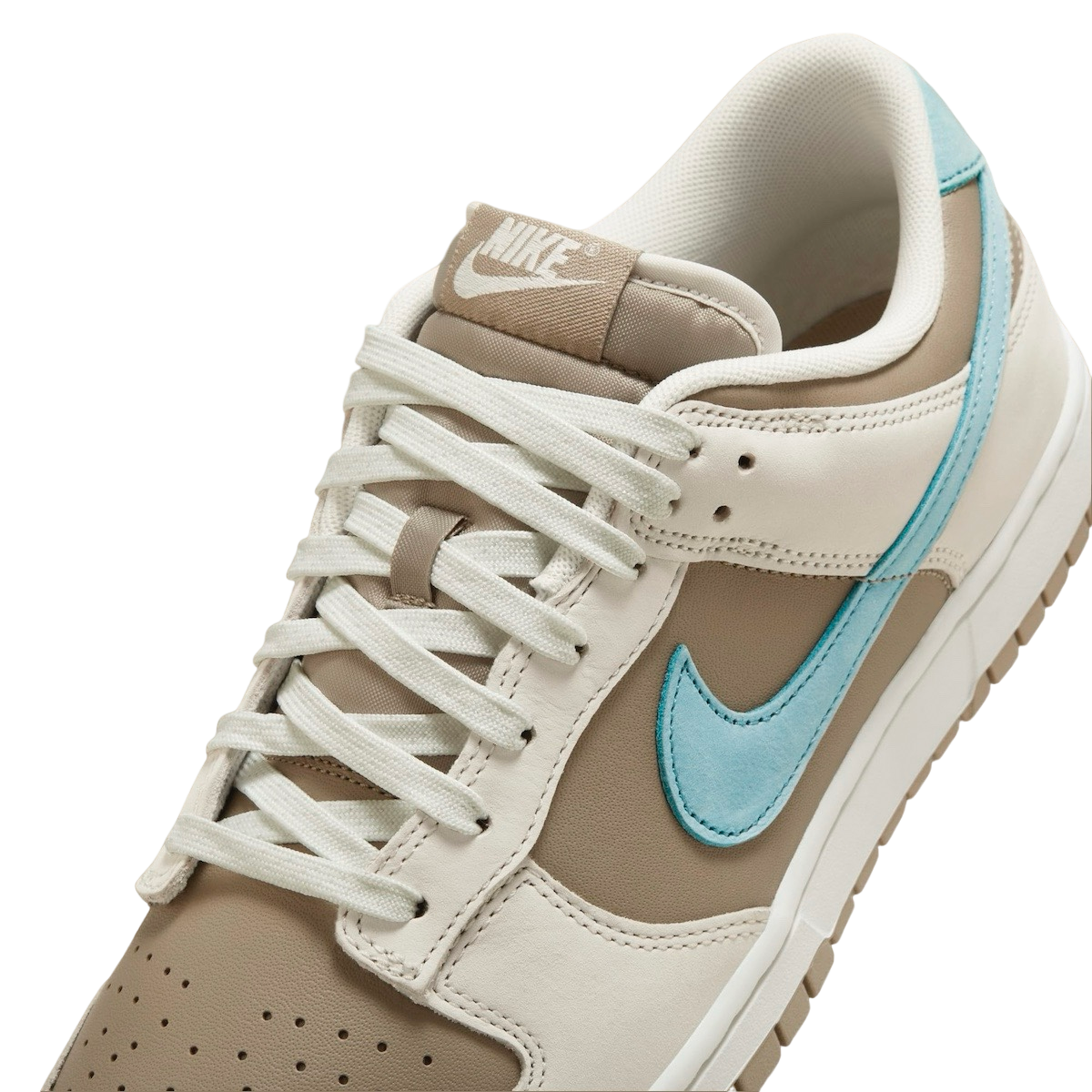 Nike Dunk Low Khaki / Denim Turquoise