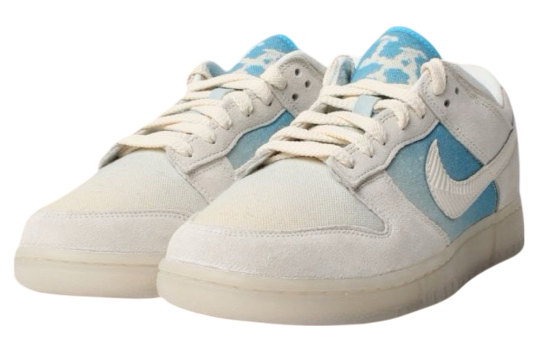 Nike Dunk Low LA Sail / Pale Ivory / Baltic Blue