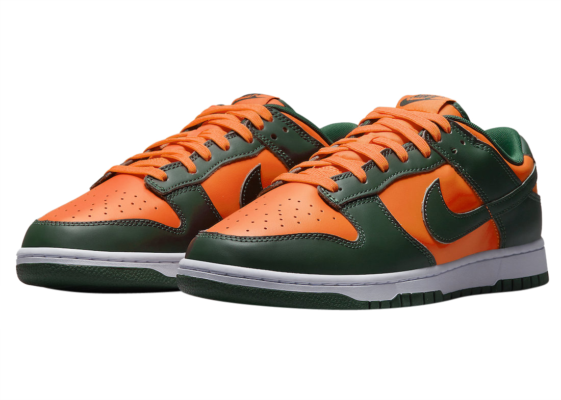 Nike Dunk Low Miami Hurricanes DD1391-300