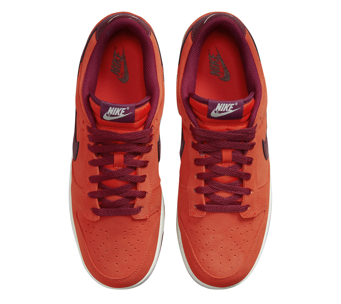 Nike Dunk Low Orange Suede