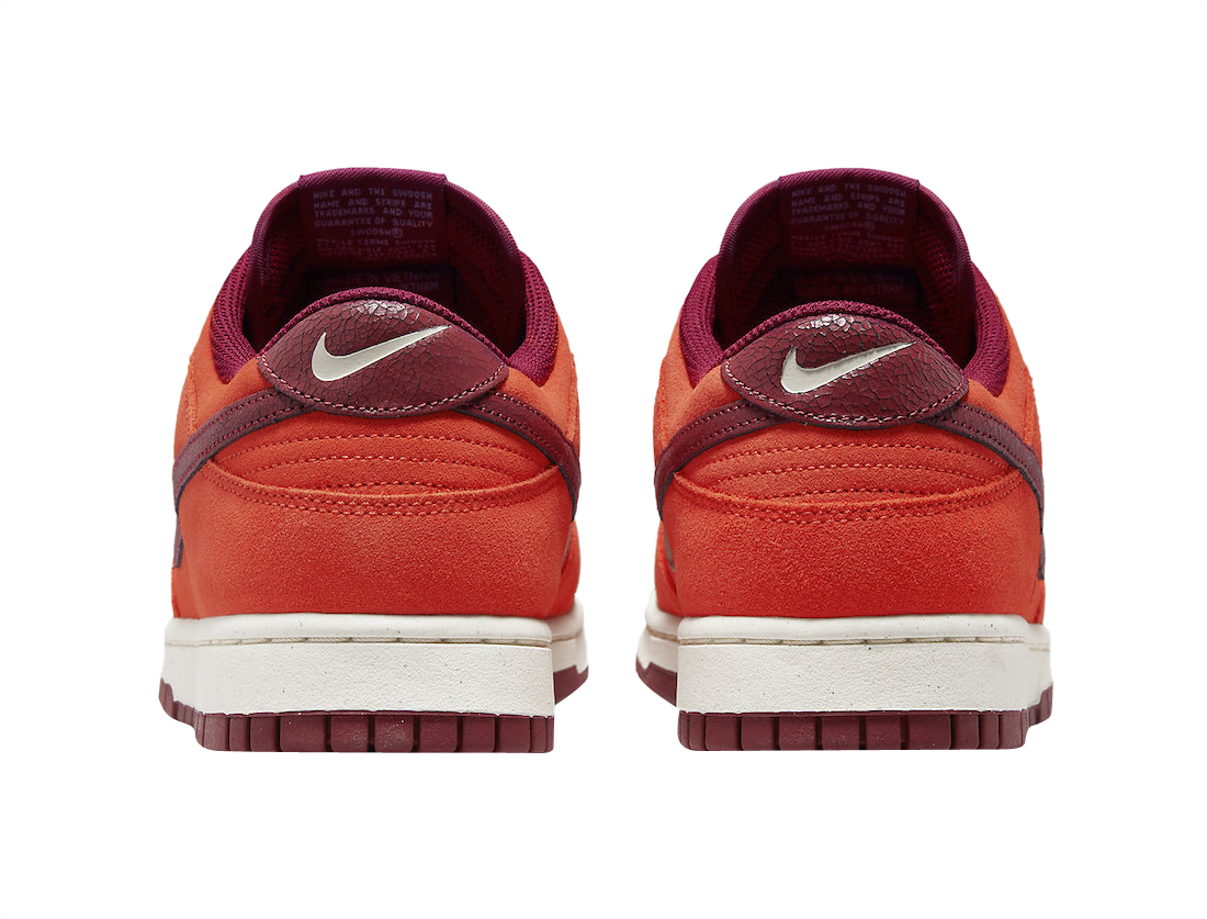 Nike Dunk Low Orange Suede