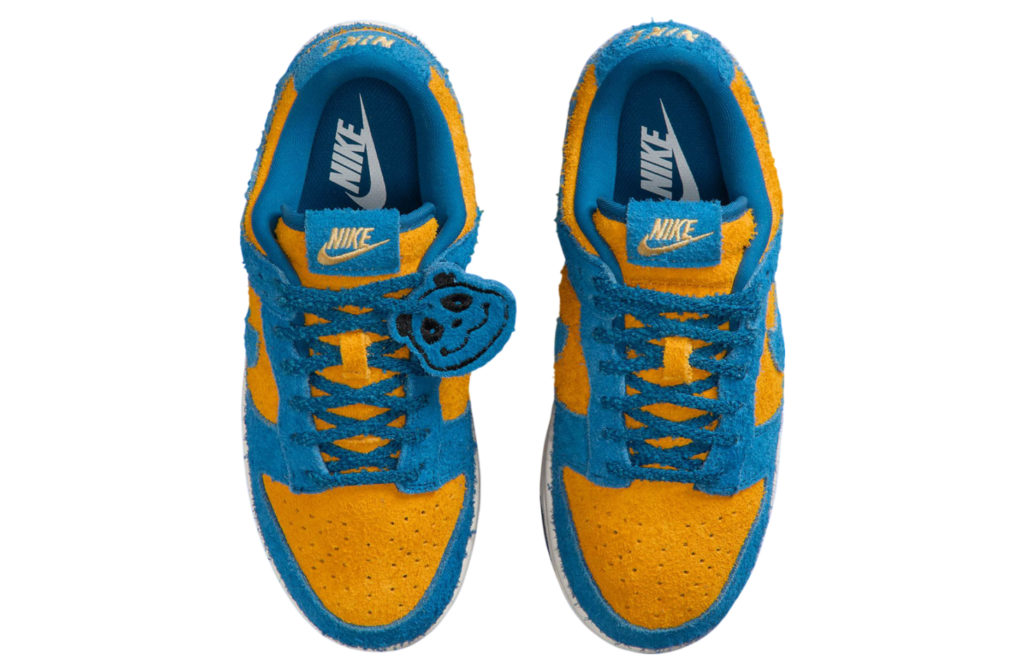 Nike Dunk Low Panda Blue / Gold