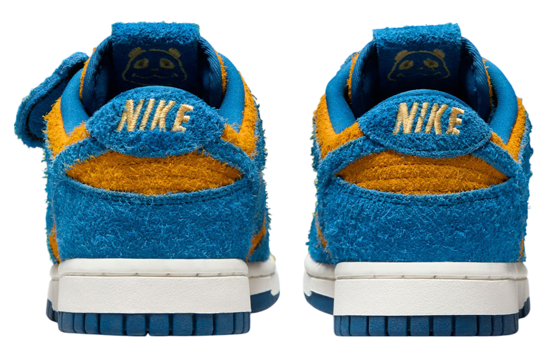 Nike Dunk Low Panda Blue / Gold