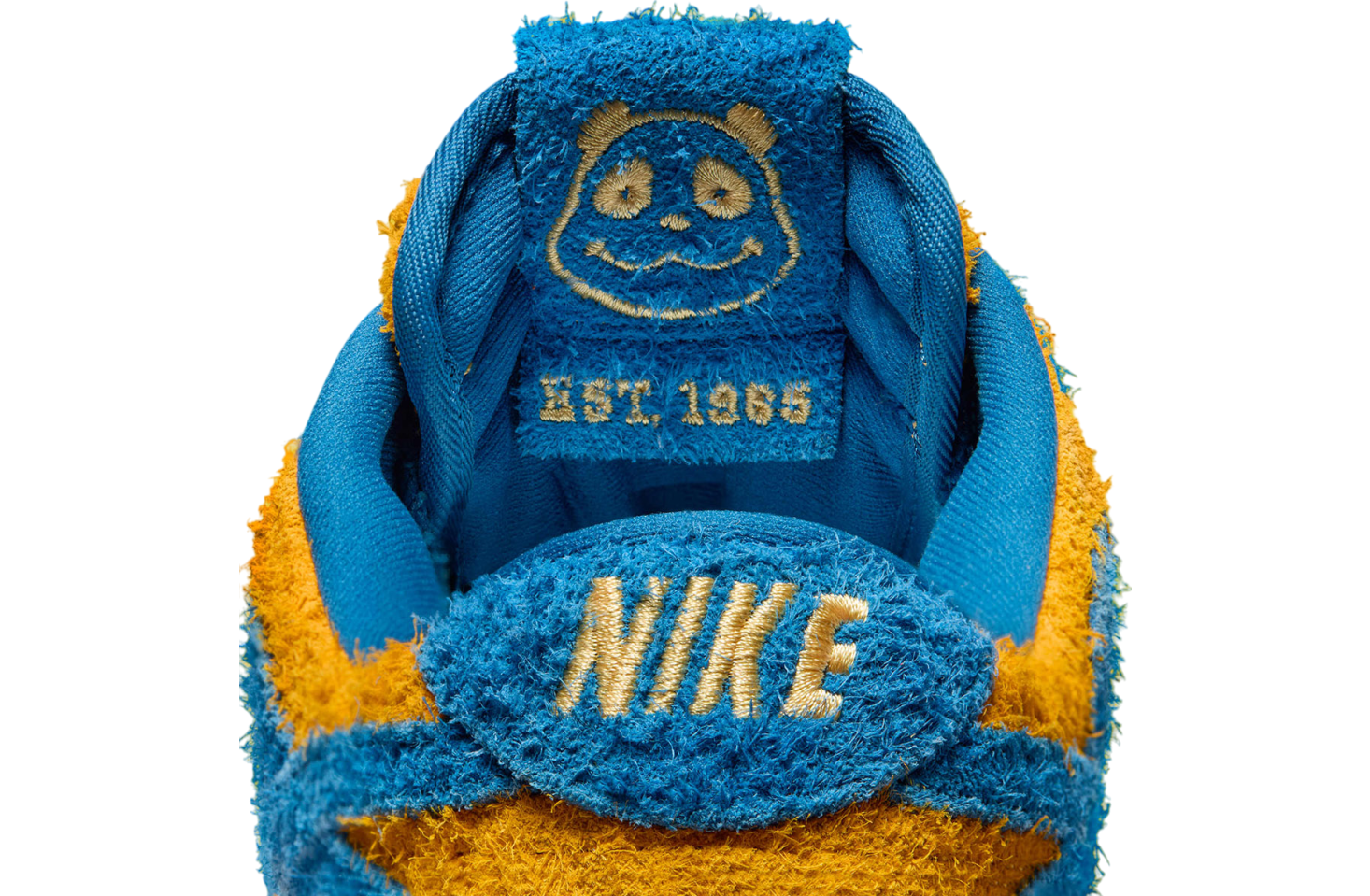 Nike Dunk Low Panda Blue / Gold