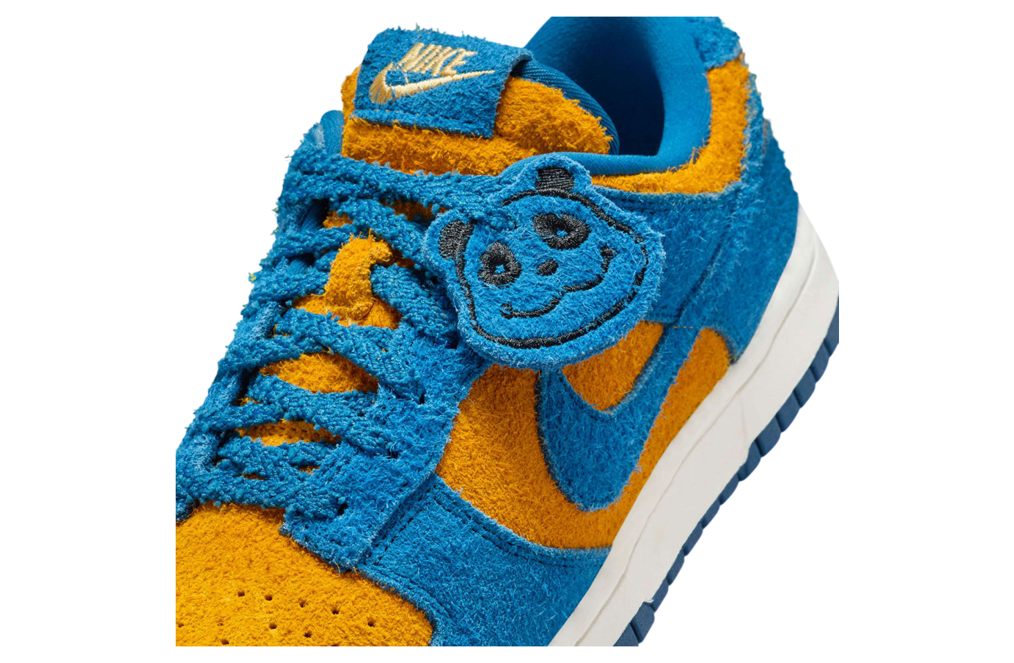 Nike Dunk Low Panda Blue / Gold