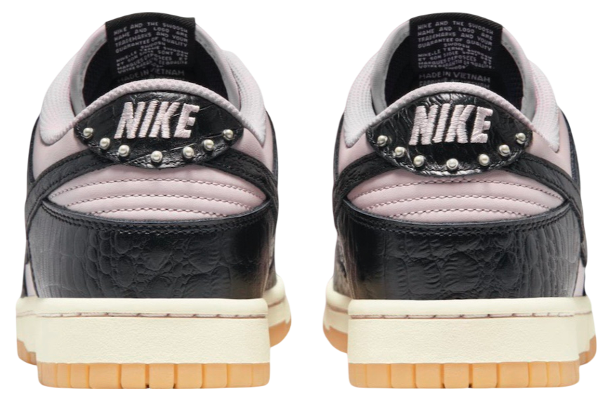 Nike Dunk Low Pink Black Croc