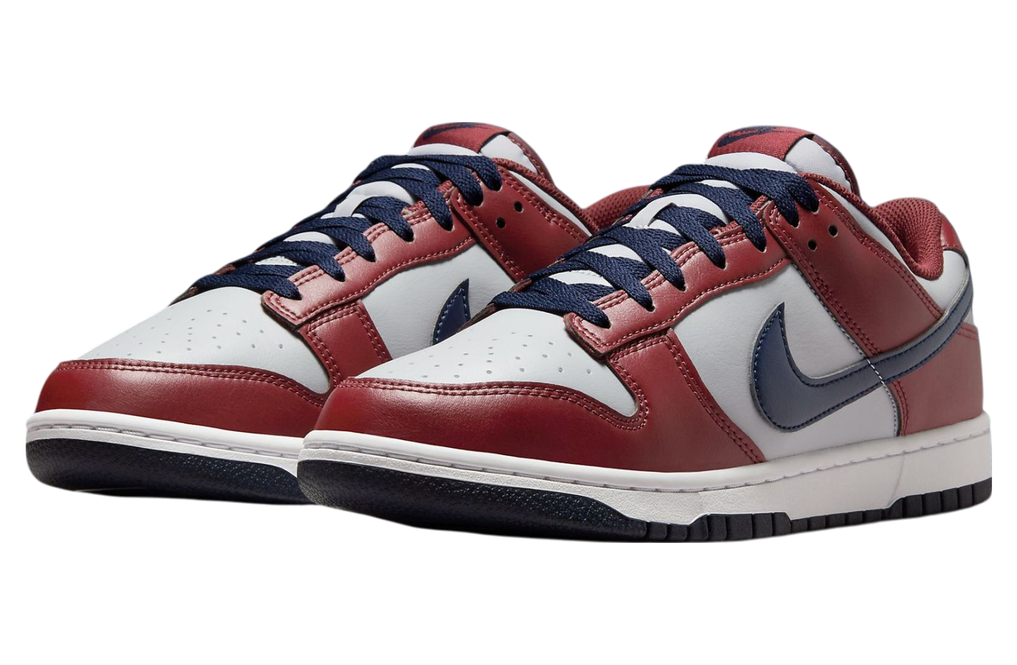 Nike Dunk Low Reboots Grey / Burgundy / Navy