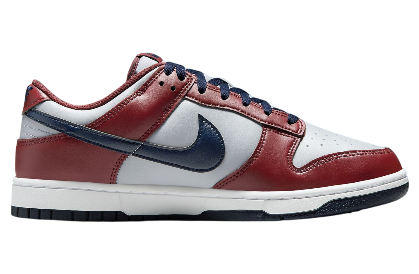 Nike Dunk Low Reboots Grey / Burgundy / Navy
