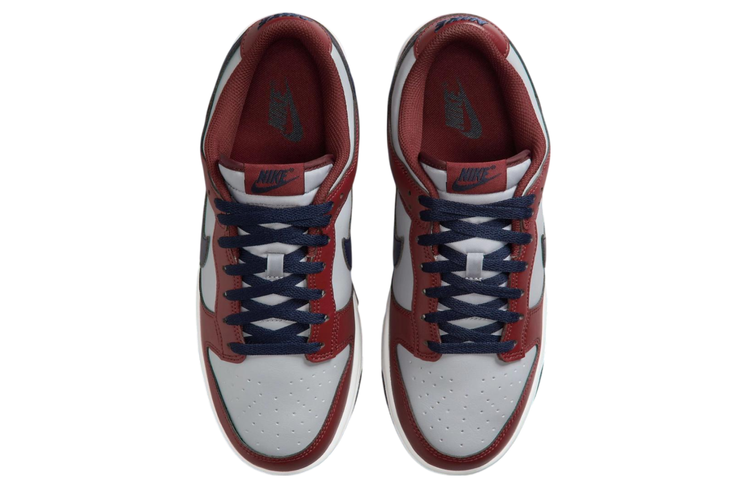 Nike Dunk Low Reboots Grey / Burgundy / Navy