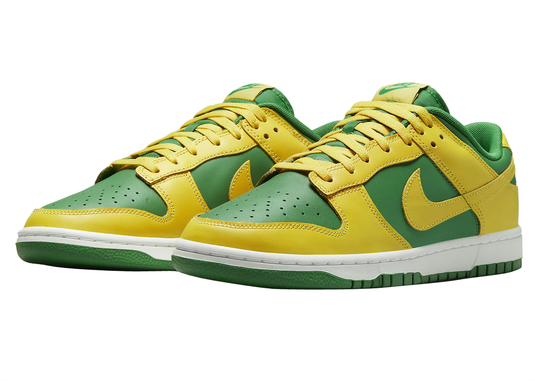 Nike Dunk Low Reverse Brazil On feet Review 