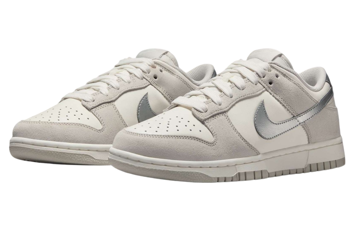Nike Dunk Low Silver Swoosh