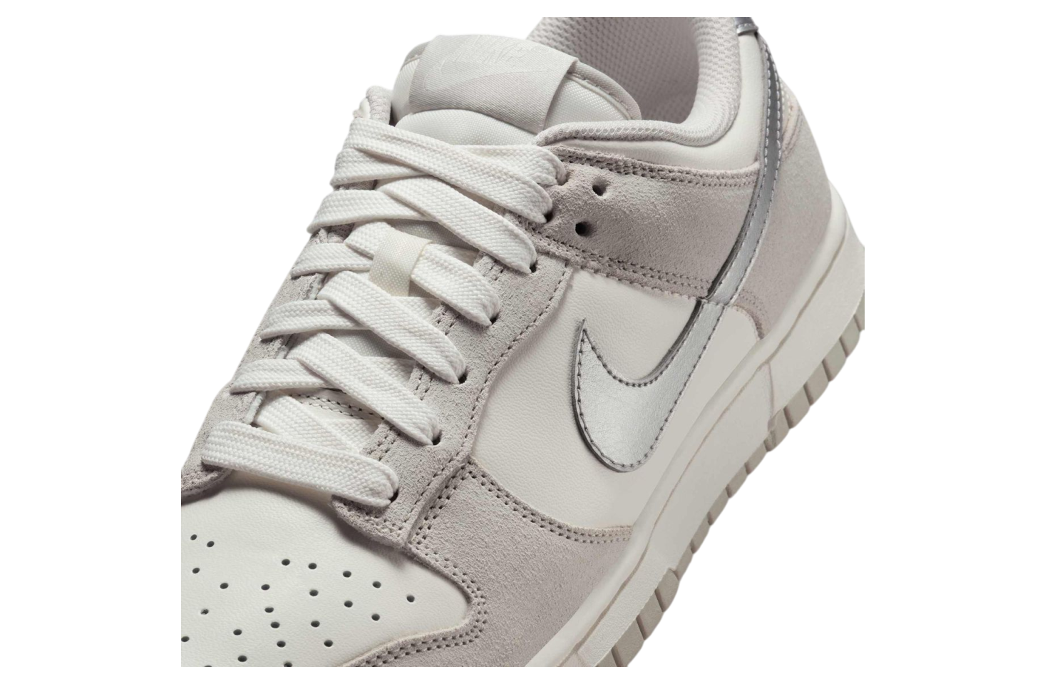 Nike Dunk Low Silver Swoosh