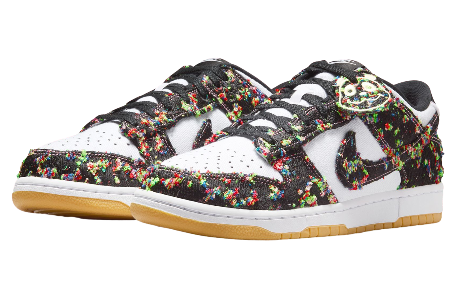 Nike Dunk Low White / Black / Gum Yellow