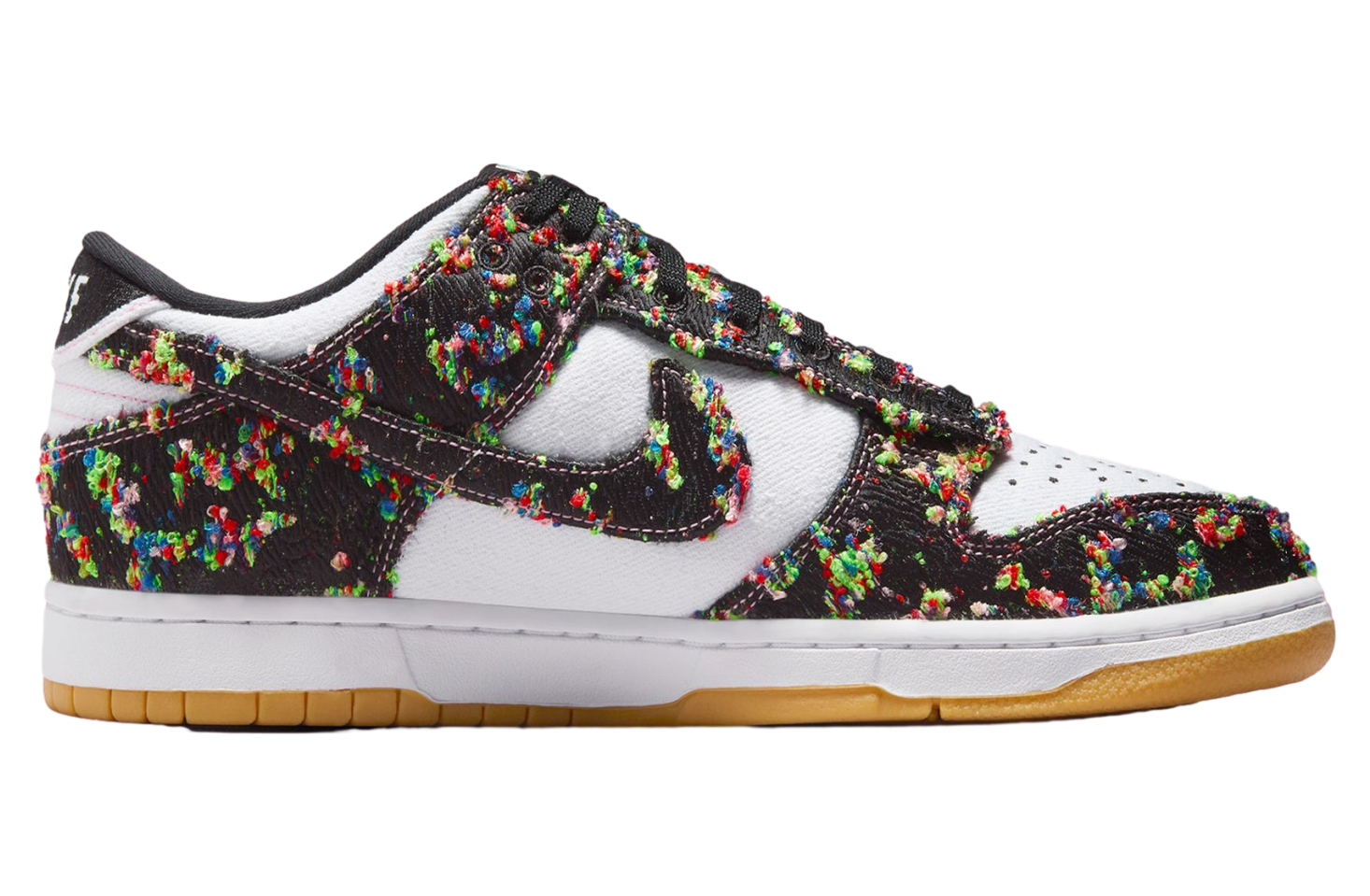 Nike Dunk Low White / Black / Gum Yellow