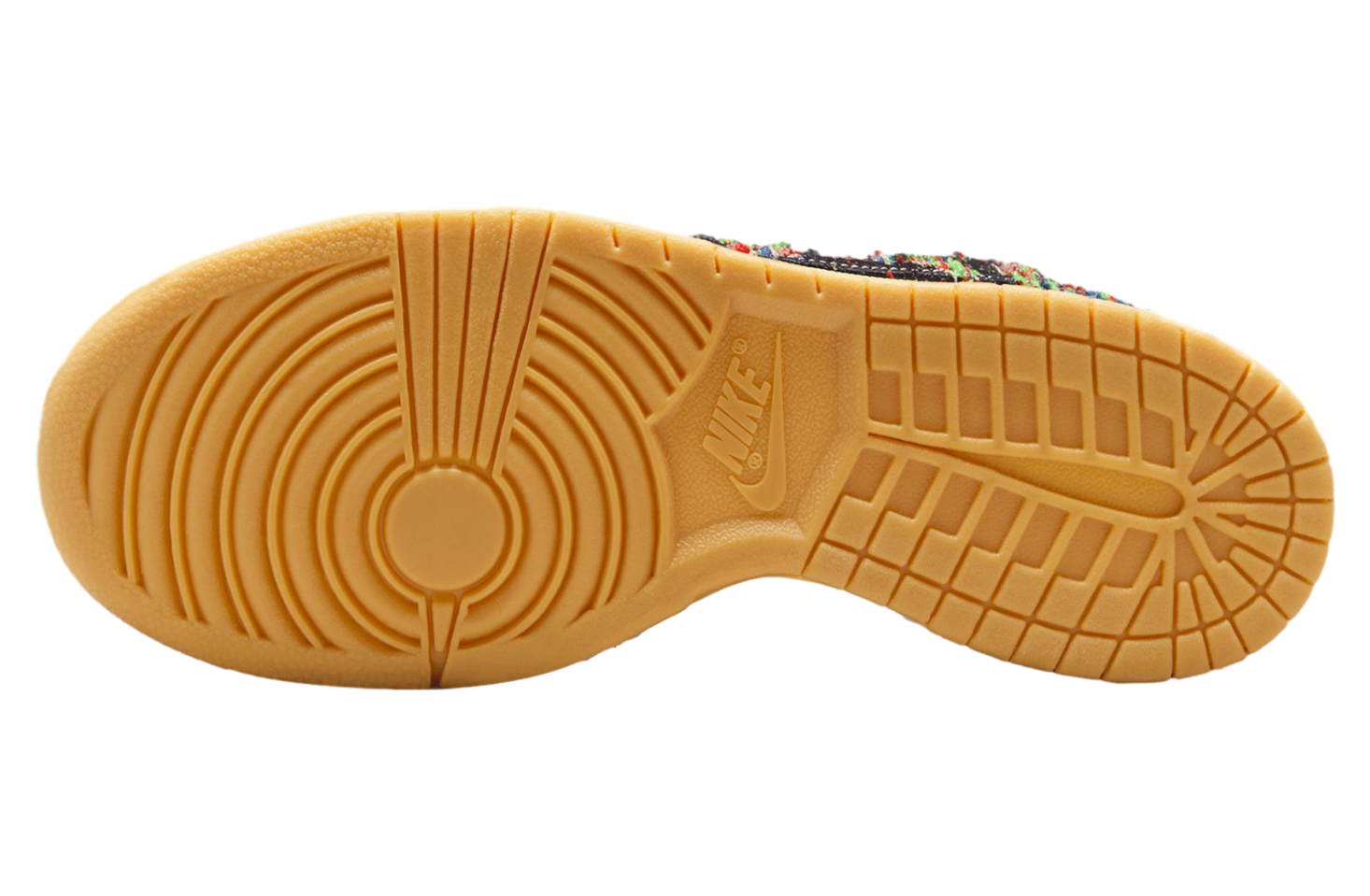 Nike Dunk Low White / Black / Gum Yellow