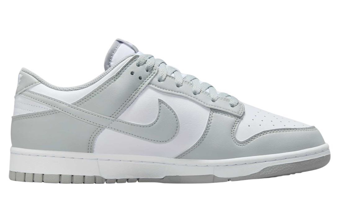 Nike Dunk Low White / Light Smoke Grey