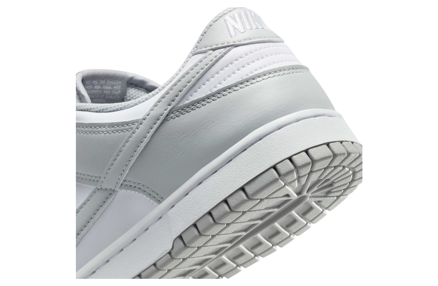 Nike Dunk Low White / Light Smoke Grey