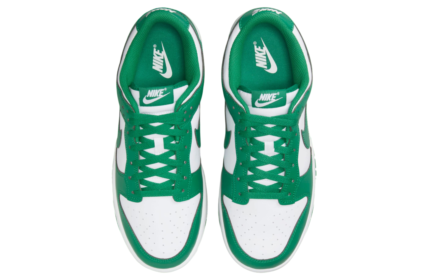 Nike Dunk Low White / Malachite