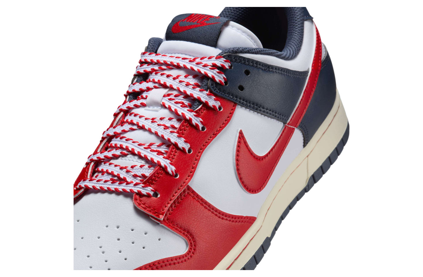 Nike Dunk Low White / Thunder Blue