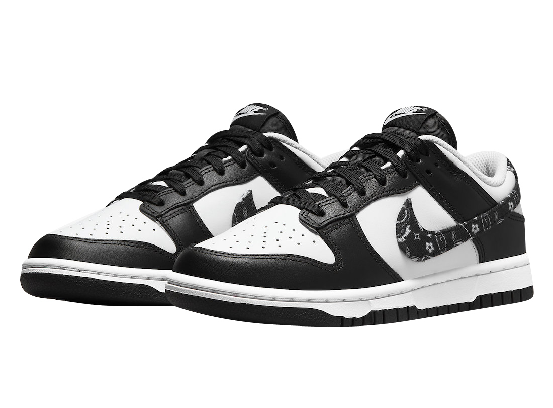 black and white womens dunk