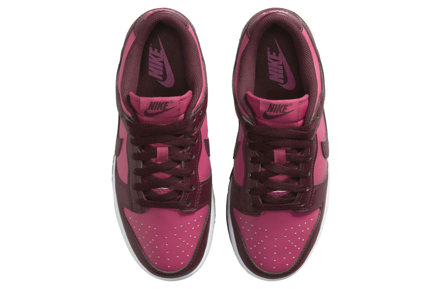 Nike Dunk Low Wmns Maroon Pink