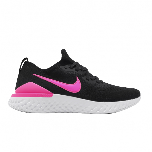 Nike Epic React Flyknit 2 Black Pink Blast - Sep 2019 - BQ8928013