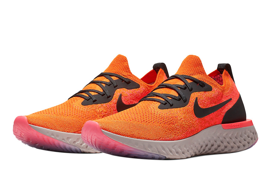 Nike Epic React Flyknit Copper Flash - Sep 2018 - AQ0067-800