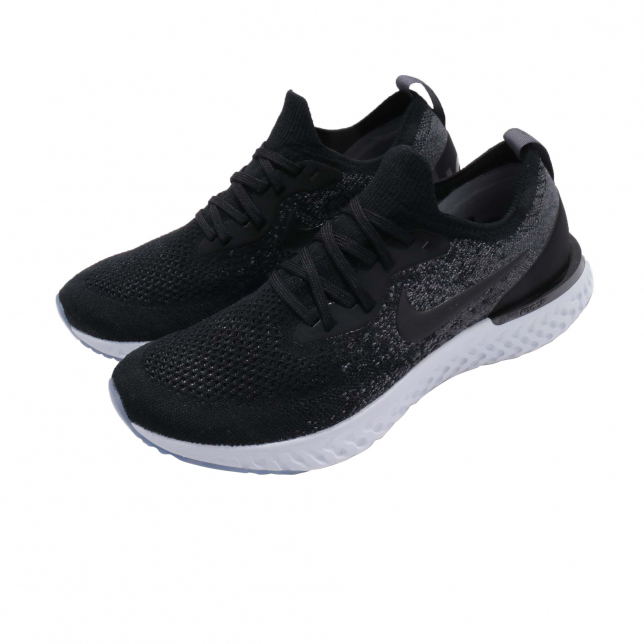 Nike Epic React Flyknit GS Black Dark Grey - Mar 2018 - 943311001