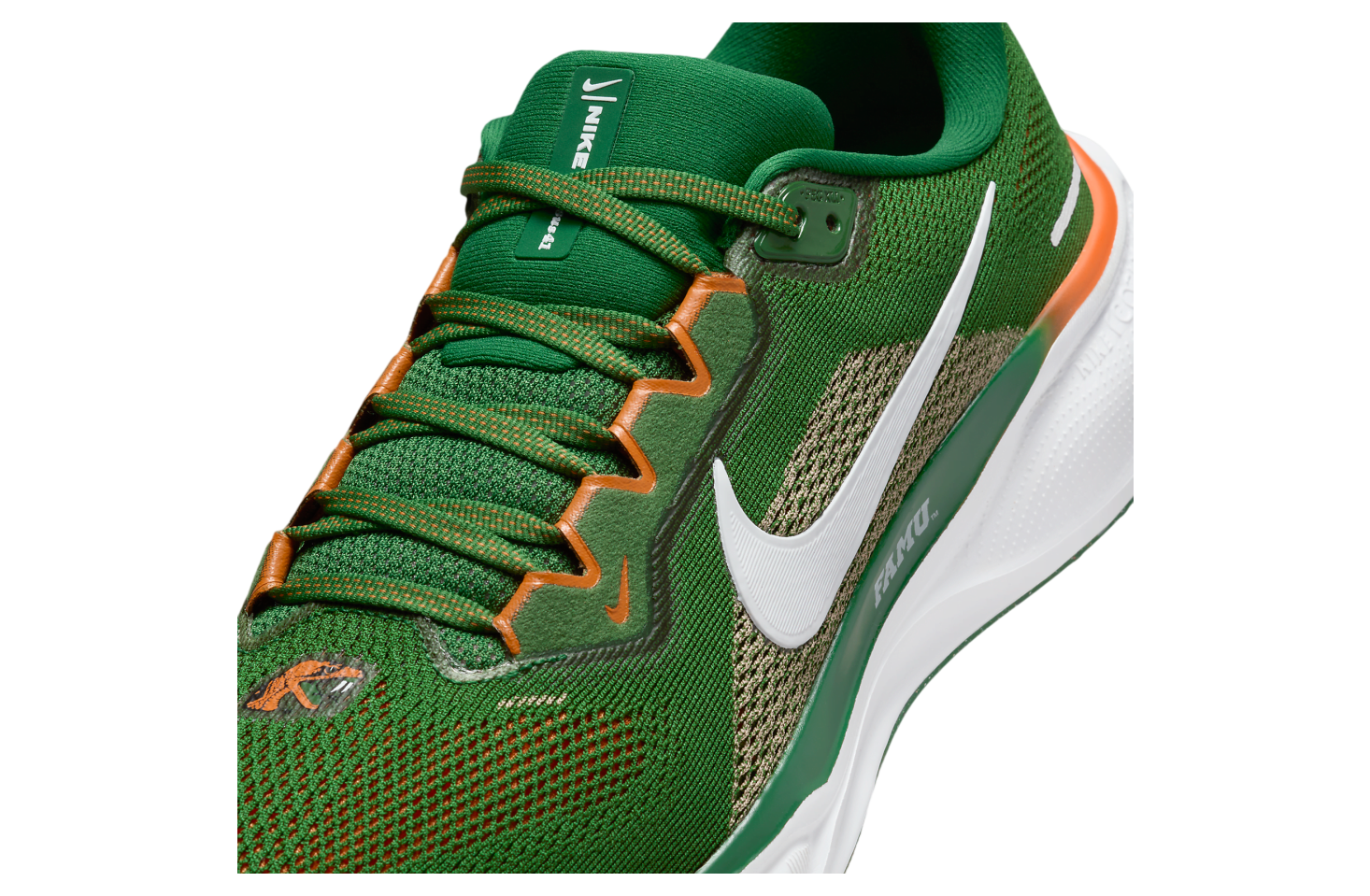 Nike FAMU Pegasus 41 Fortress Green / White