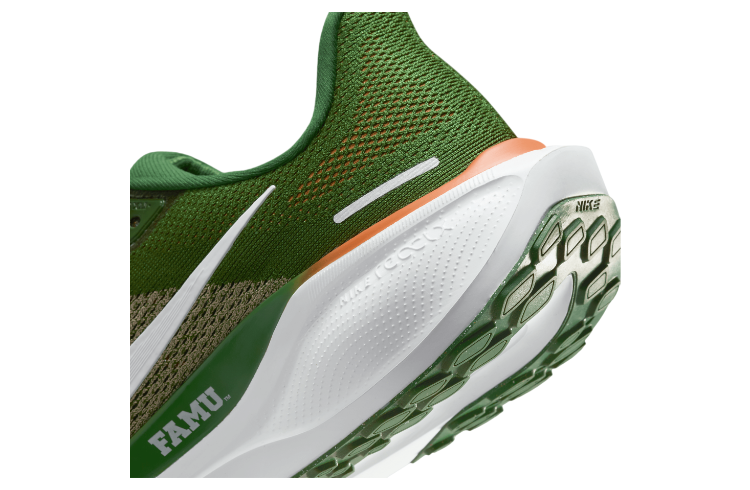 Nike FAMU Pegasus 41 Fortress Green / White