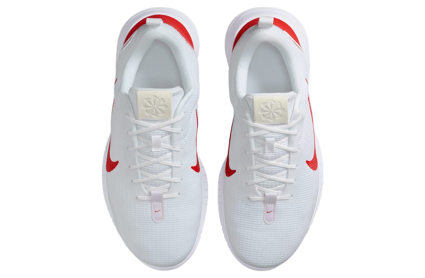 Nike Flex Experience Run 12 White / University Red (Extra Wide)