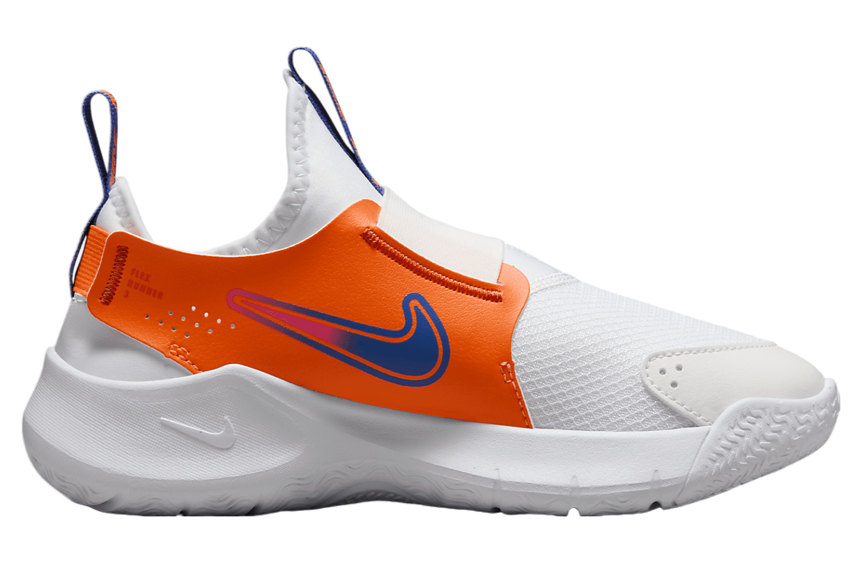 Nike Flex Runner 3 GS White / Total Orange