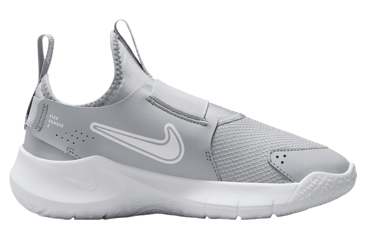 Nike Flex Runner 3 GS Wolf Grey / White