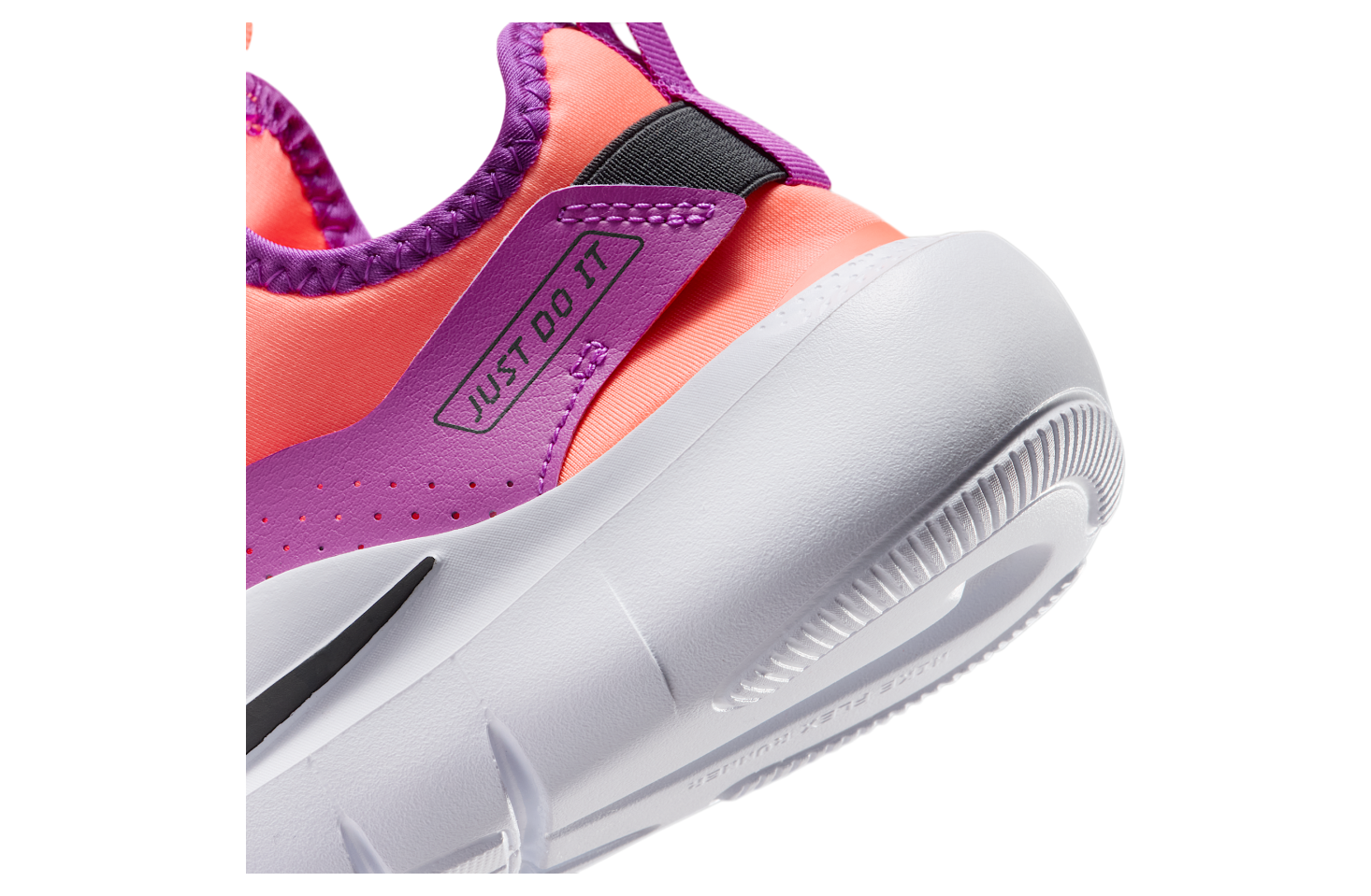 Nike Flex Runner 4 GS Bright Mango / Vivid Purple