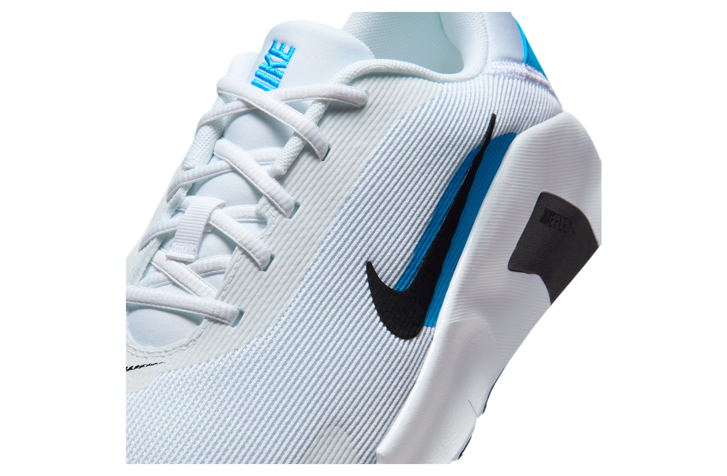 Nike Flex Train White / Blue Hero (extra Wide)