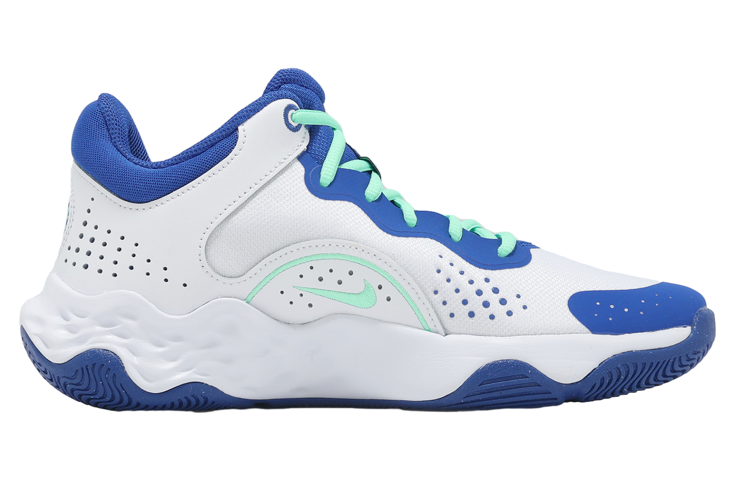 Nike Fly.By Mid 3 White / Game Royal