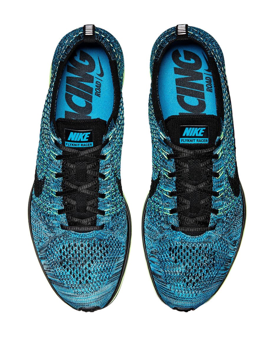 Nike Flyknit Racer - Blue Gecko