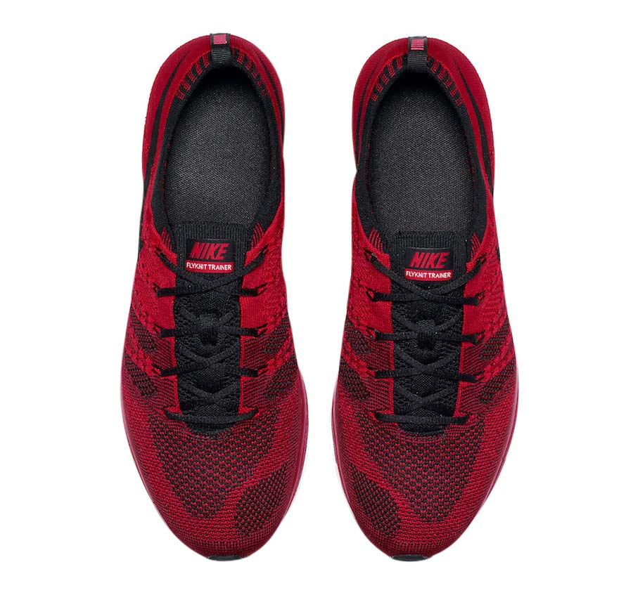 Red nike flyknit trainer on sale