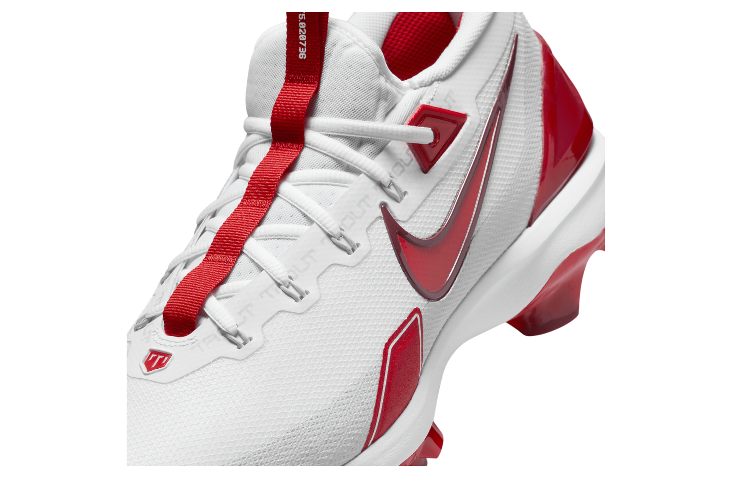 Nike Force Trout 9 Elite Mcs White / Pure Platinum / Team Red