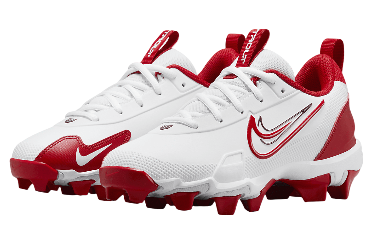 Nike Force Trout 9 Keystone GS White / Pure Platinum / Red