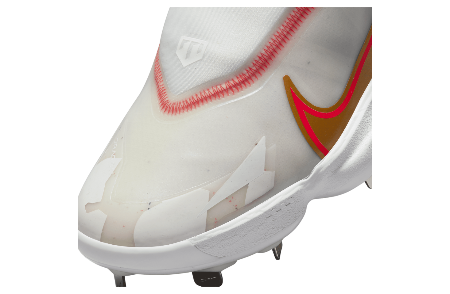 Nike Force Zoom Trout 8 Pro Summit White / Bright Crimson