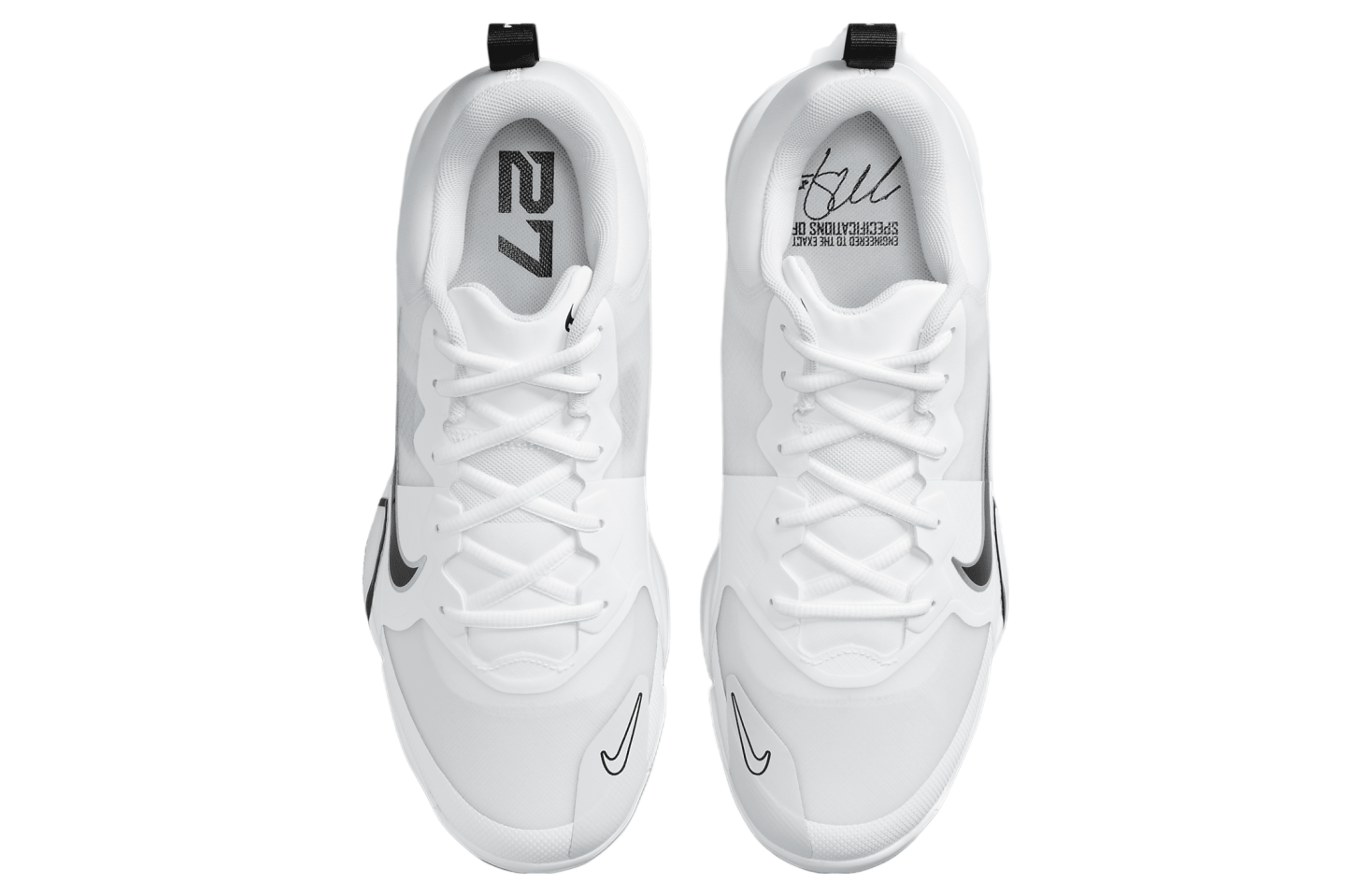 Nike Force Zoom Trout 9 Pro White / Pure Platinum / Silver